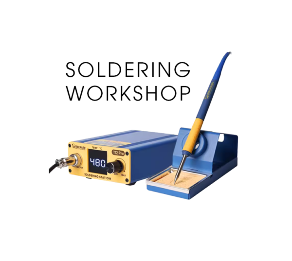 soldering Mini Workshop - Basic Soldering! (07/07/2024 - 11:30am - 1:00pm)