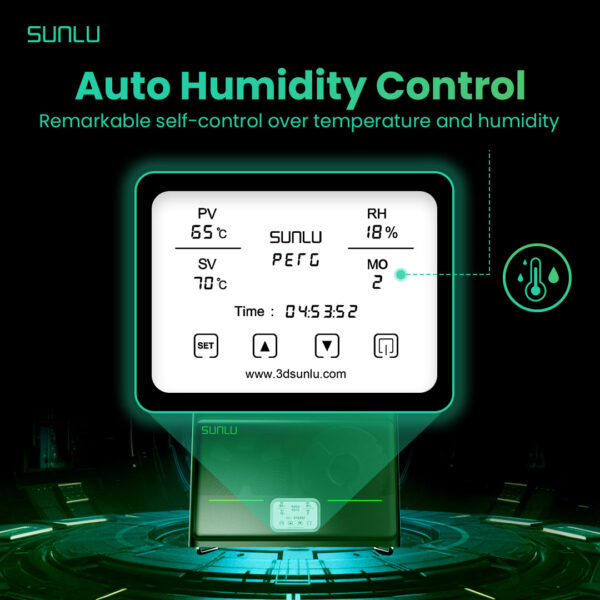 autohumiditycontrol-3 Sunlu FilaDryer S4