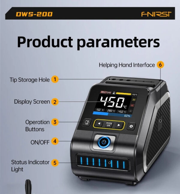 dws200_17.jpg FNIRSI DWS-200 200W Soldering Iron Station Kit
