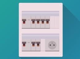 Custom Assembled Electrical Box, Anti Trip Earth Leakage Socket